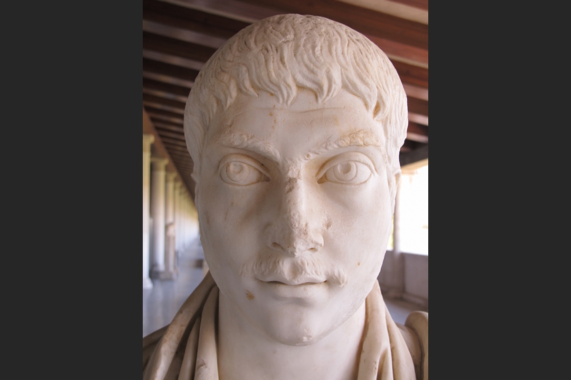 Male portrait from the Athenian agora